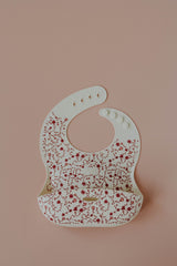 Evri - Printed Silicone Bib - Blossom