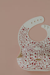 Evri - Printed Silicone Bib - Blossom
