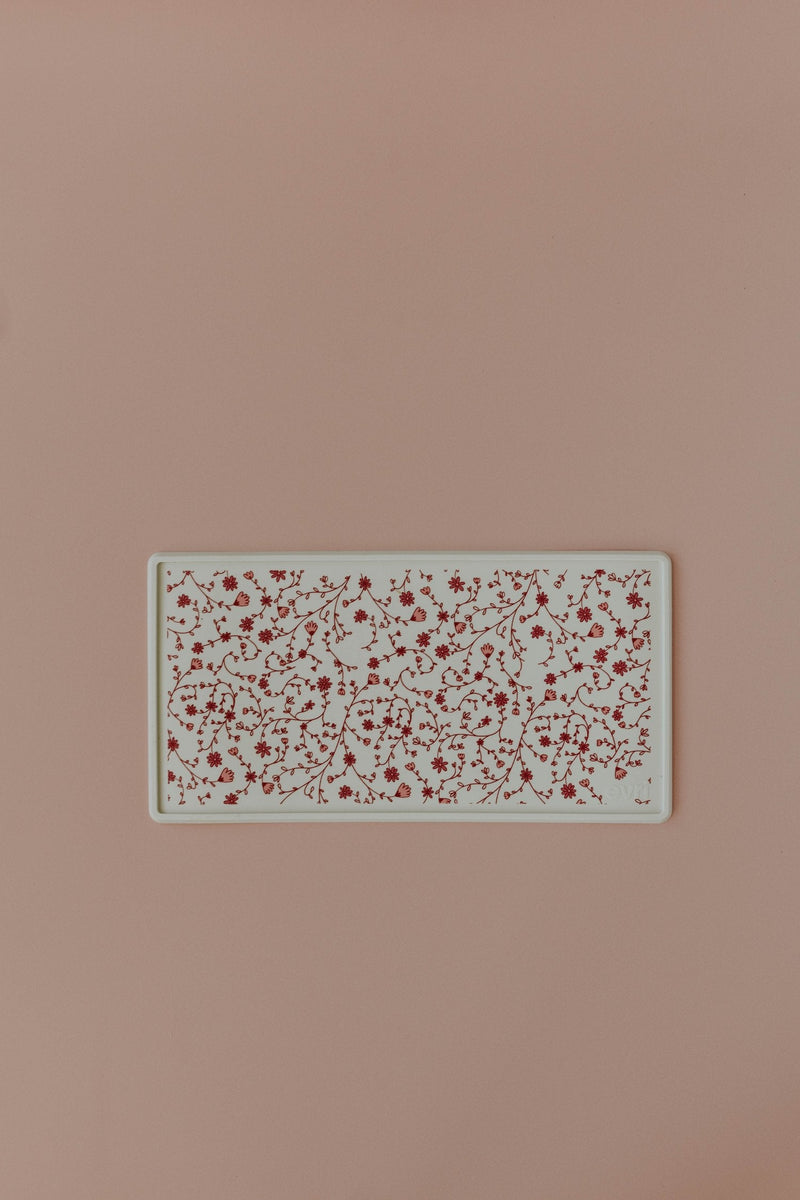 Evri - Printed Silicone Placemat - Blossom
