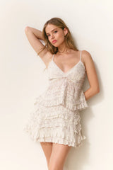 LoveShackFancy - Serevina Skirt - Chantilly
