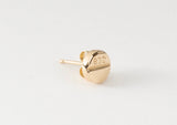Gold Benzo Stud Earrings