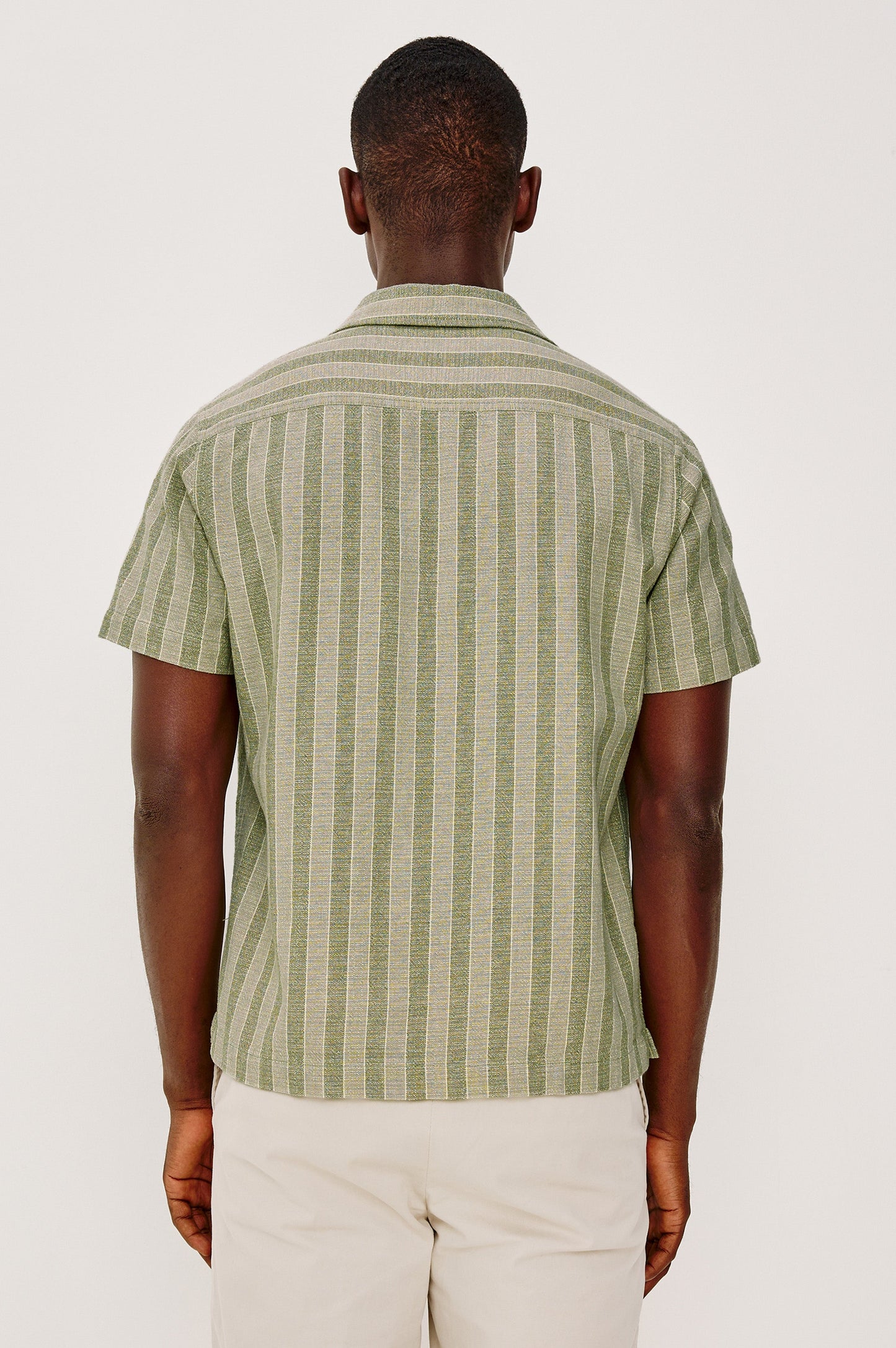 Rails Men's - Fielder Shirt - Sage Brush Stripe