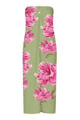 MISA Los Angeles - Clea Dress - Pistachio Peony