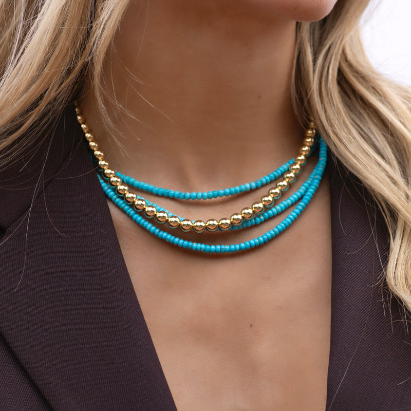 5MM Signature Beaded Necklace