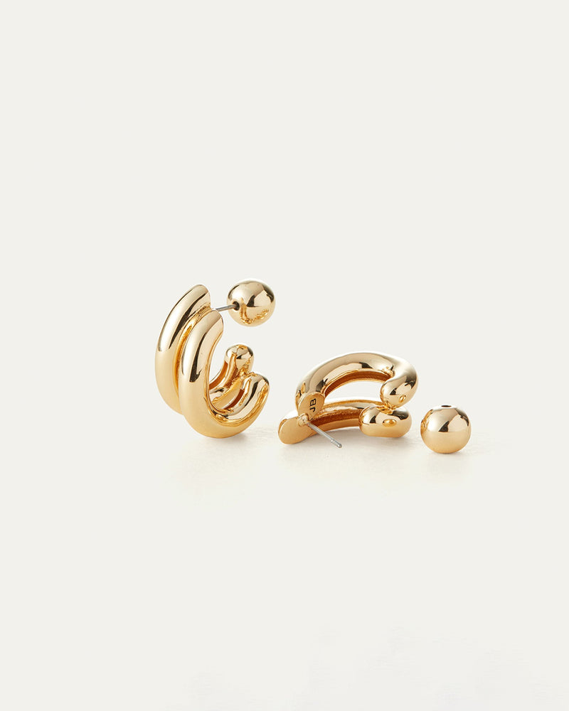 Jenny Bird - Florence Earrings - High Polish Gold