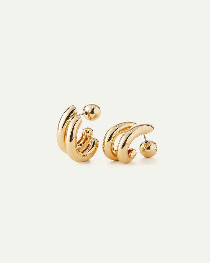 Jenny Bird - Florence Earrings - High Polish Gold
