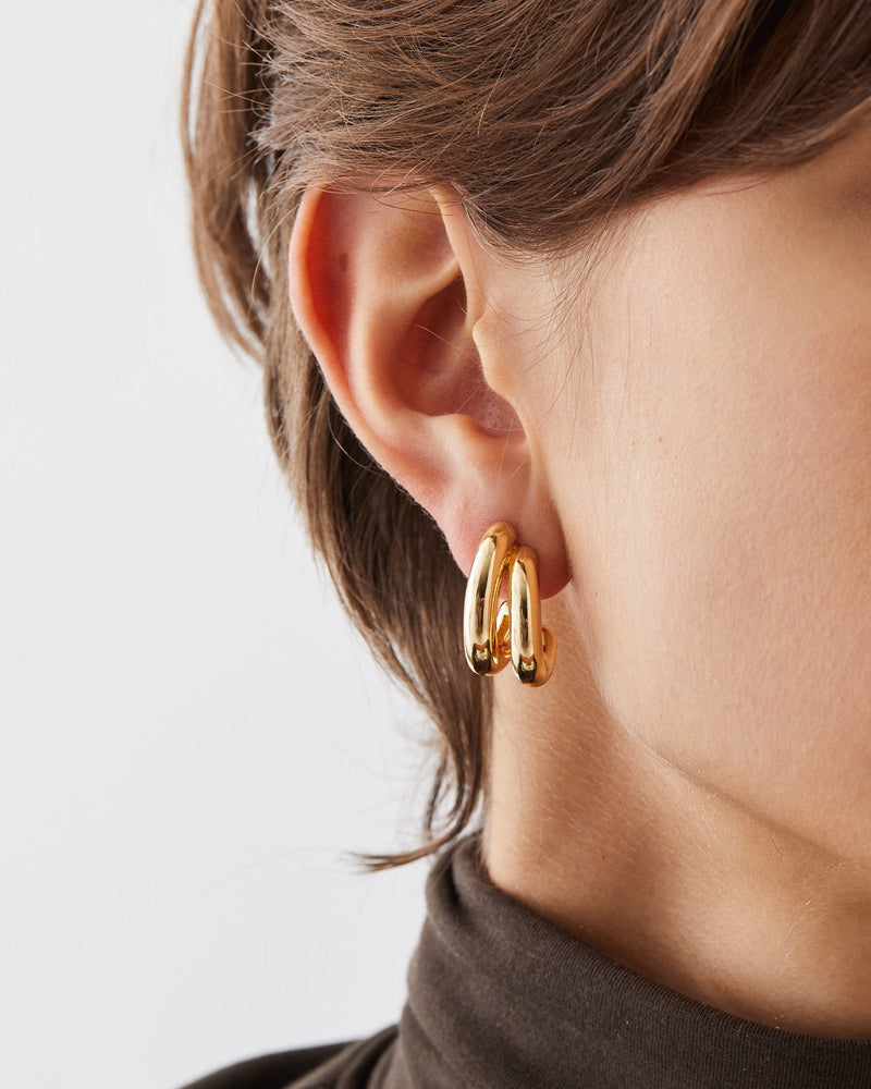 Jenny Bird - Florence Earrings - High Polish Gold