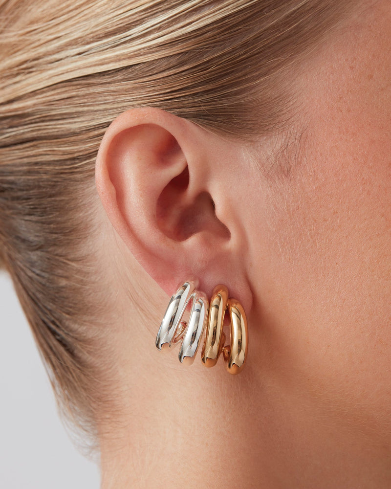 Jenny Bird - Florence Earrings - High Polish Silver
