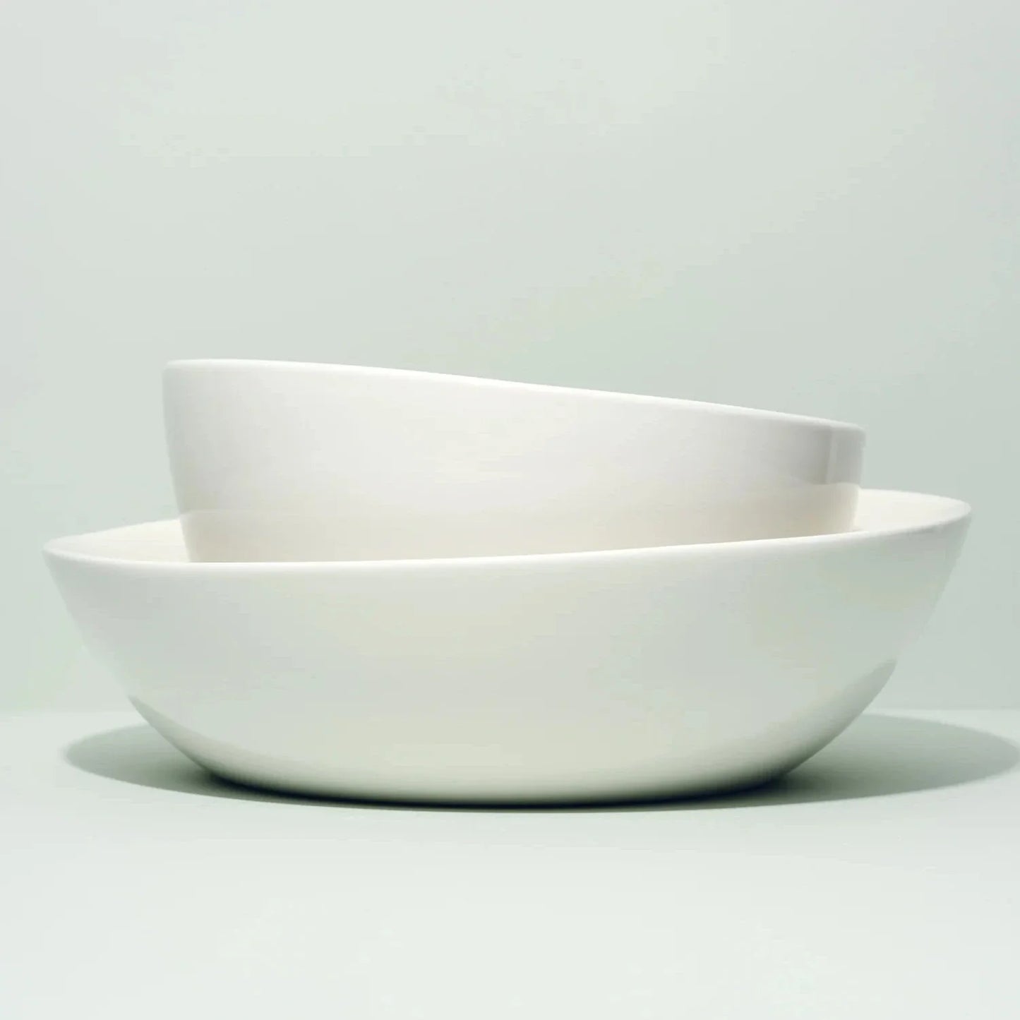 Fors Studio - Slanted Serving Bowl - White