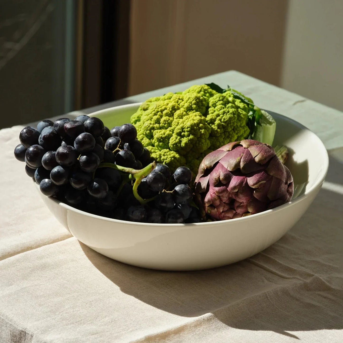 Fors Studio - Slanted Serving Bowl - White