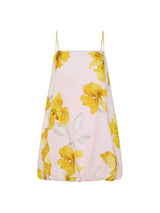 Kivari - Francine Bubble Mini Dress - Pink Yellow