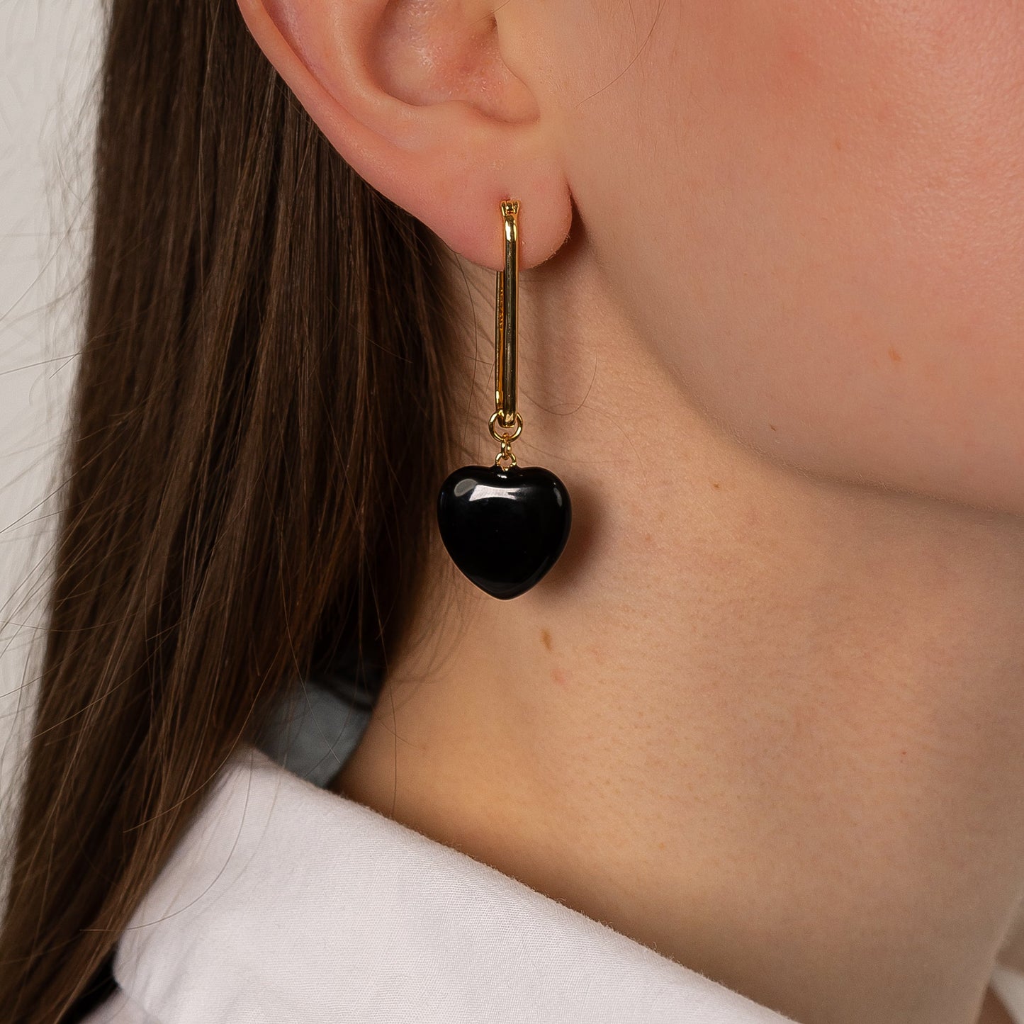 Gemma Onyx Earrings