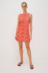 Rails - Ginger Dress - Red Sunburst Jacquard