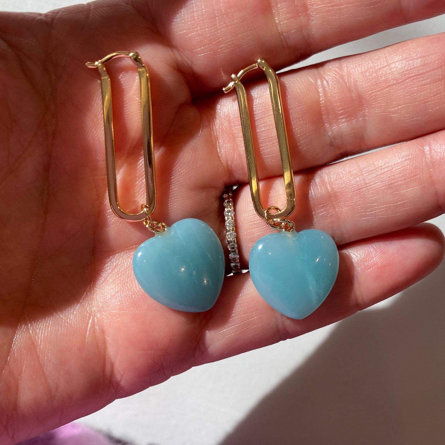 Gemma Amazonite Earrings