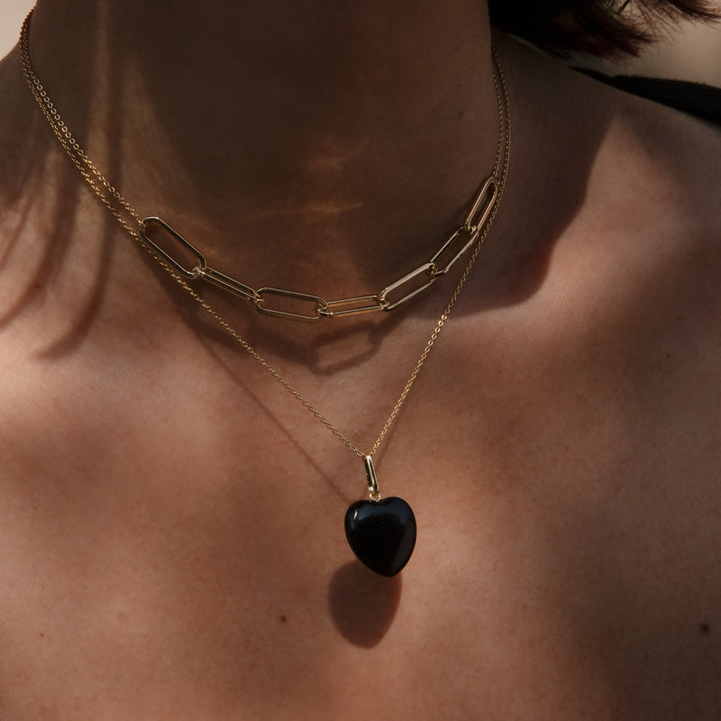 Gemma Onyx Necklace