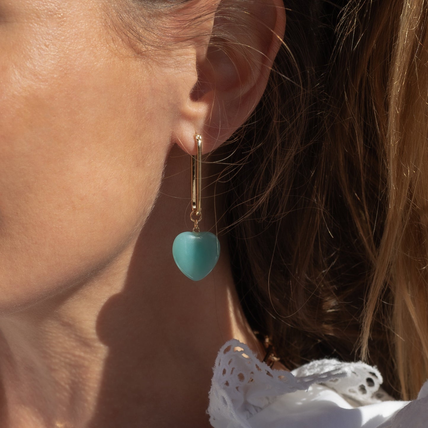 Gemma Amazonite Earrings