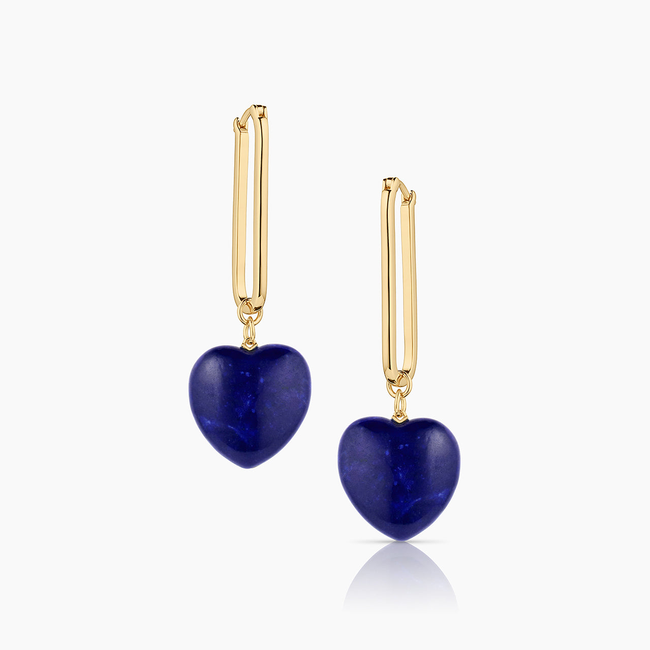 Gemma Lapis Earrings