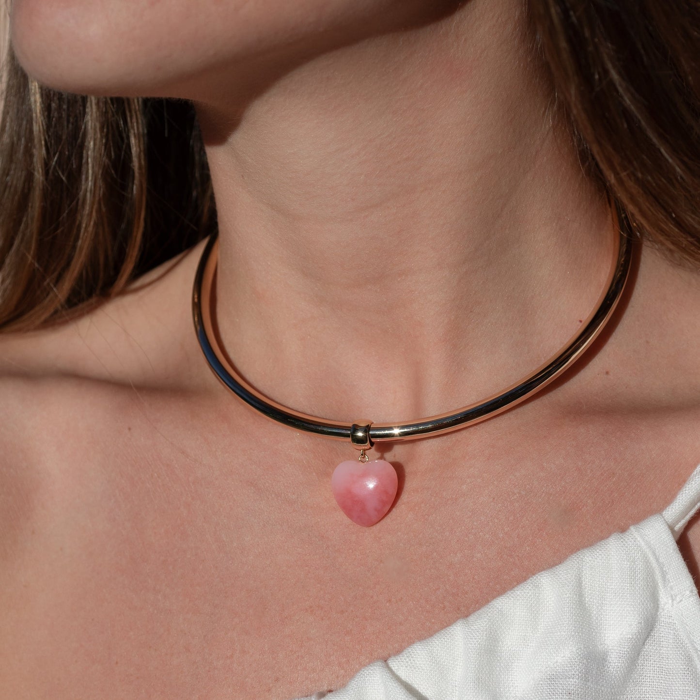 Gemma Pink Opal Bail