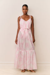 LoveShackFancy - Hale Cotton Toile Print Cover-Up Dress - Ivory Heirloom