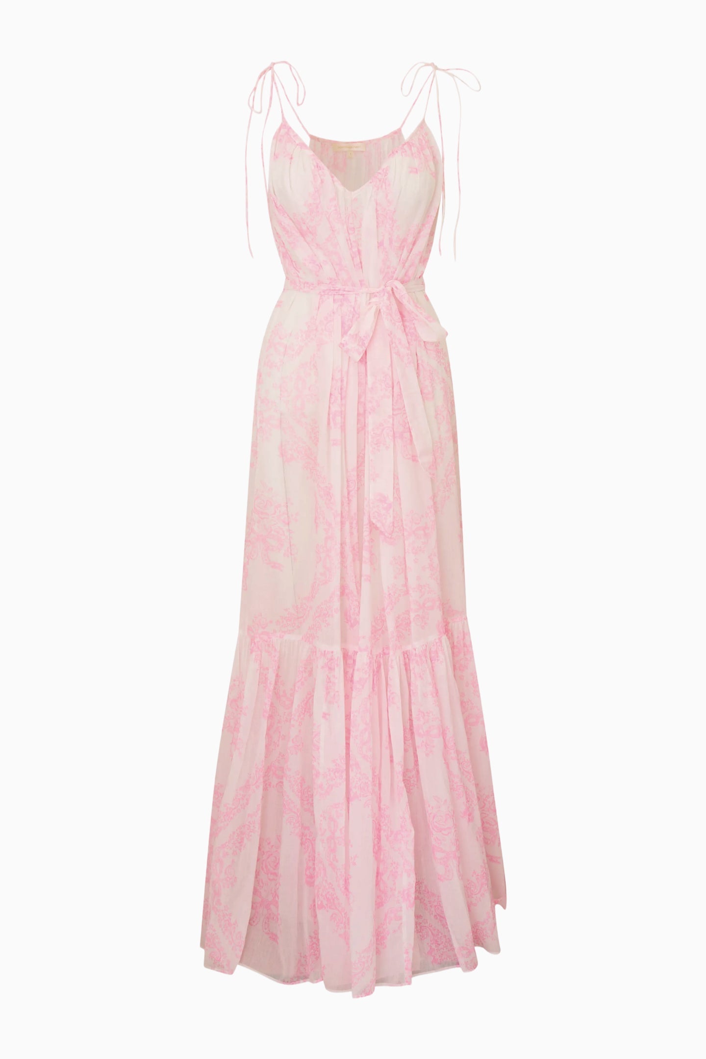 LoveShackFancy - Hale Cotton Toile Print Cover-Up Dress - Ivory Heirloom