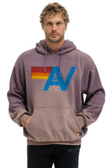 Aviator Nation - Vintage Logo Relaxed Pullover Hoodie - Faded Mocha
