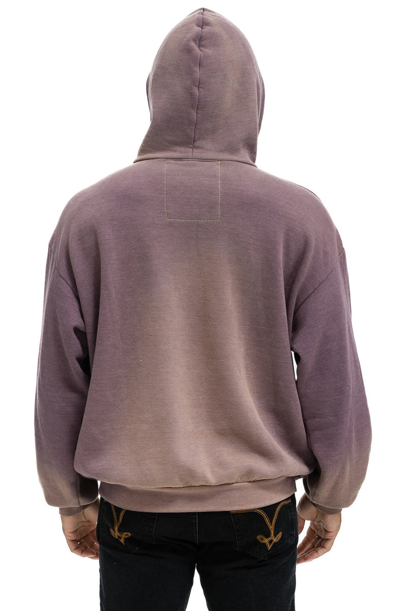 Aviator Nation - Vintage Logo Relaxed Pullover Hoodie - Faded Mocha