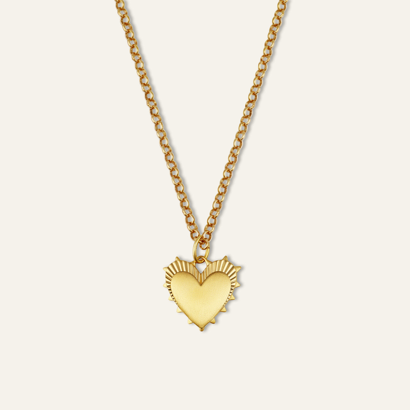 Small Heart of Gold Necklace