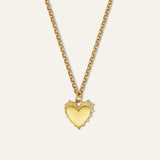 Small Heart of Gold Necklace