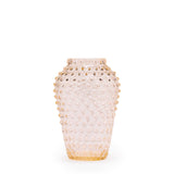 Hobnail Vase - Barrel - Apricot chiffon