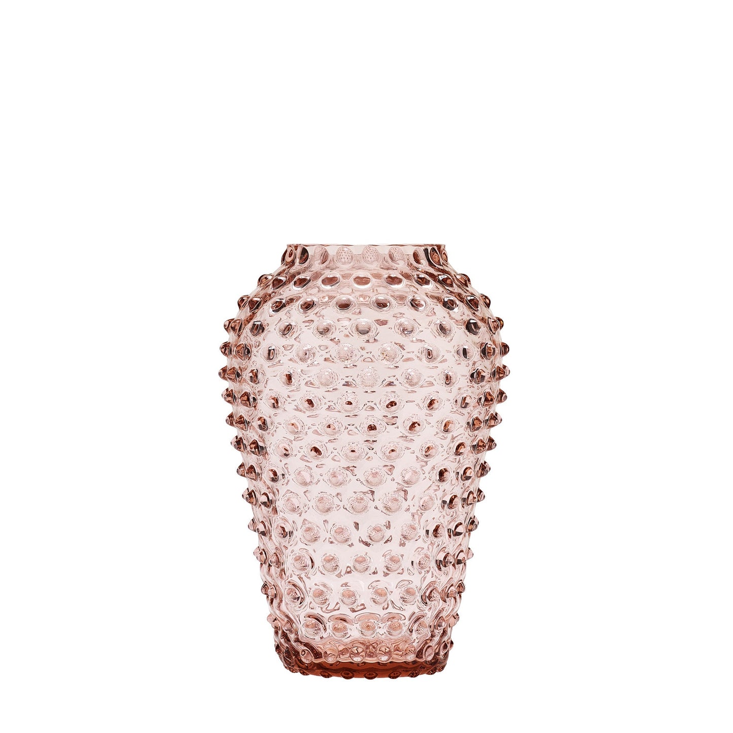 Hobnail Vase - Barrel - Night Iris
