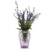 Hobnail Vase - Barrel - Lilac