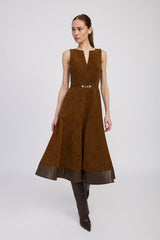 En Saison - Eloise Midi Dress - Brown