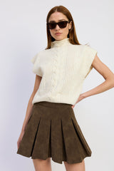 En Saison - Miller Mini Skirt - Brown