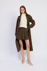 En Saison - Miller Mini Skirt - Brown