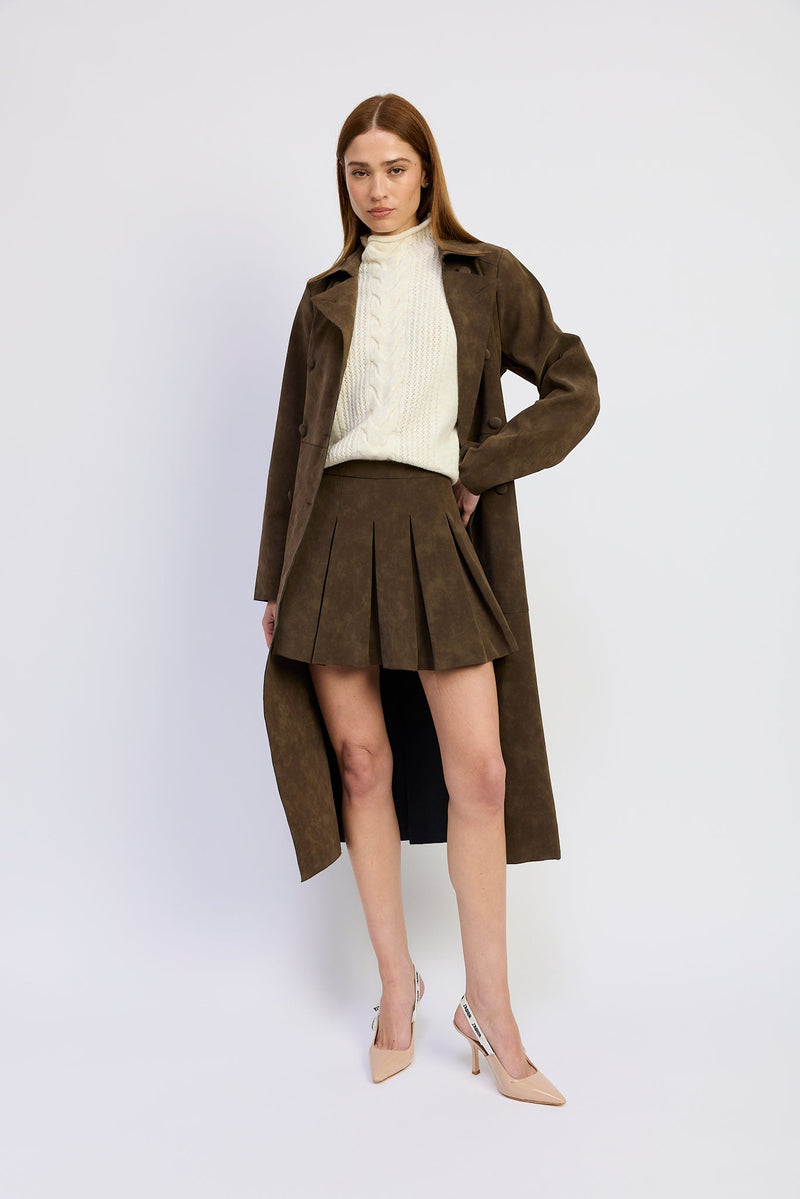 En Saison - Miller Mini Skirt - Brown