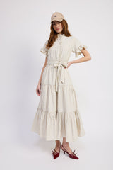 En Saison - Azra Maxi Dress - Ivory Navy