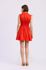 En Saison - Emerson Mini Dress - Cherry Tomato