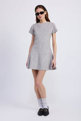 En Saison - Carrington Mini Dress - Gray