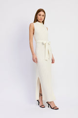 En Saison - Stenson Maxi Sweater Dress - White