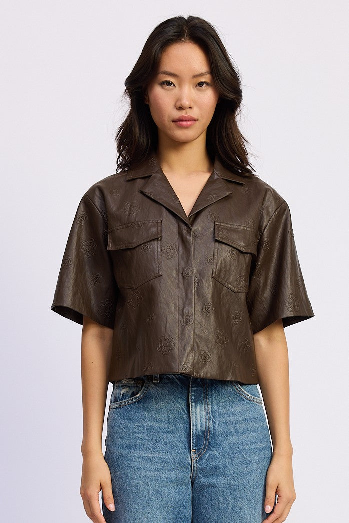 En Saison - Bexley Shirt - Brown