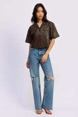 En Saison - Bexley Shirt - Brown