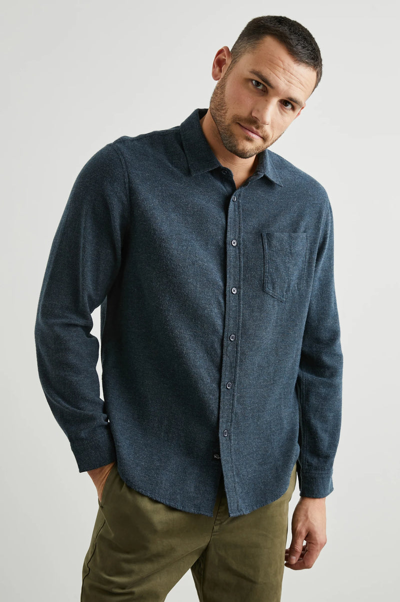 Rails - Lennox Shirt - Abyss Melange