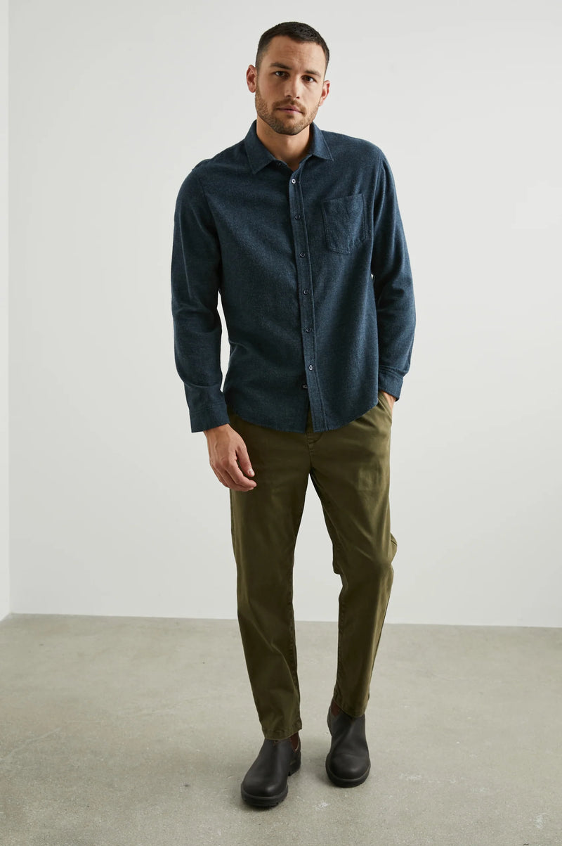 Rails - Lennox Shirt - Abyss Melange