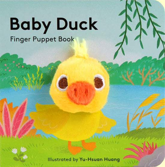 Load image into Gallery viewer, Baby Duck Finger Puppet Book
