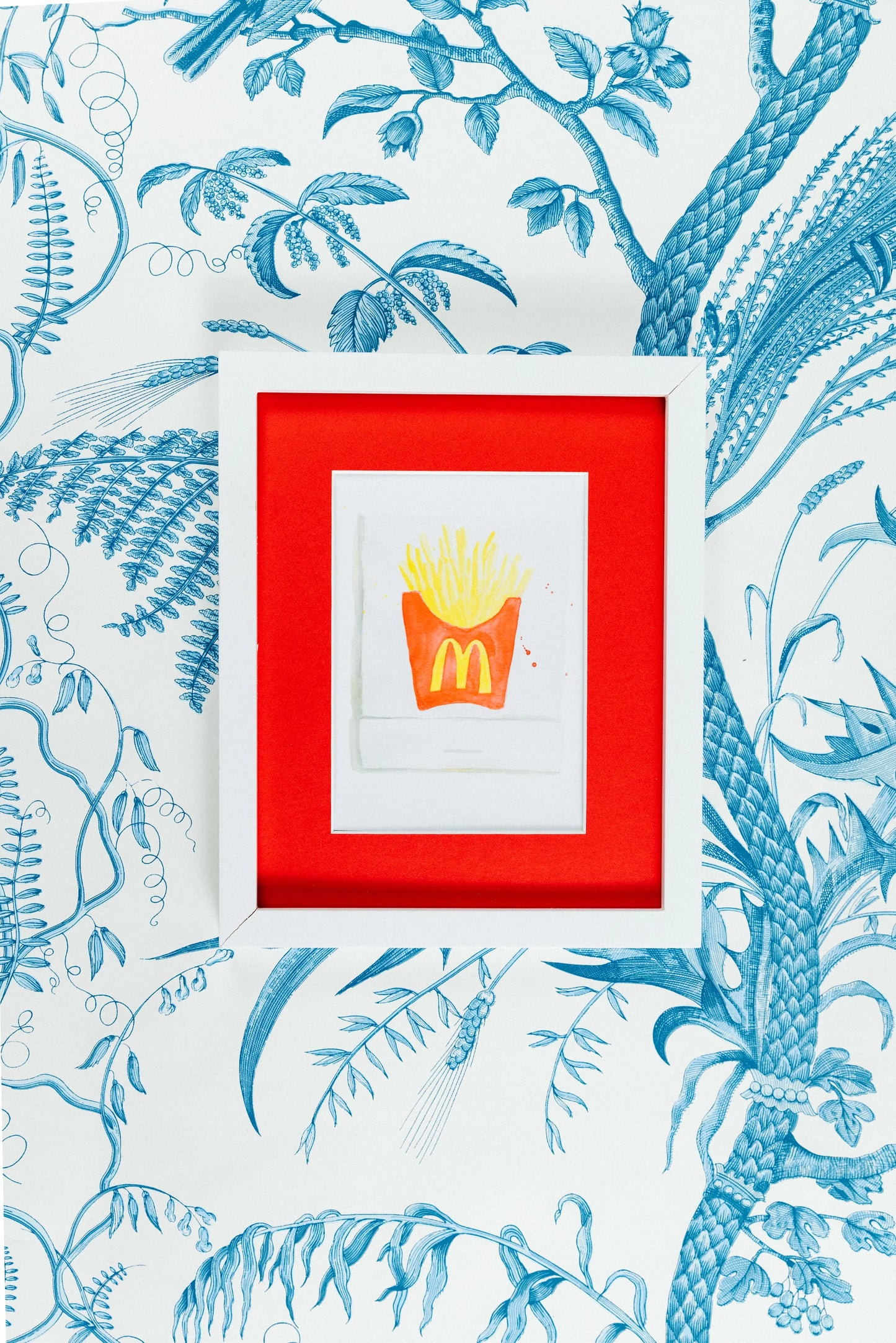 Load image into Gallery viewer, McDonald&amp;#39;s Matchbook Watercolor Print
