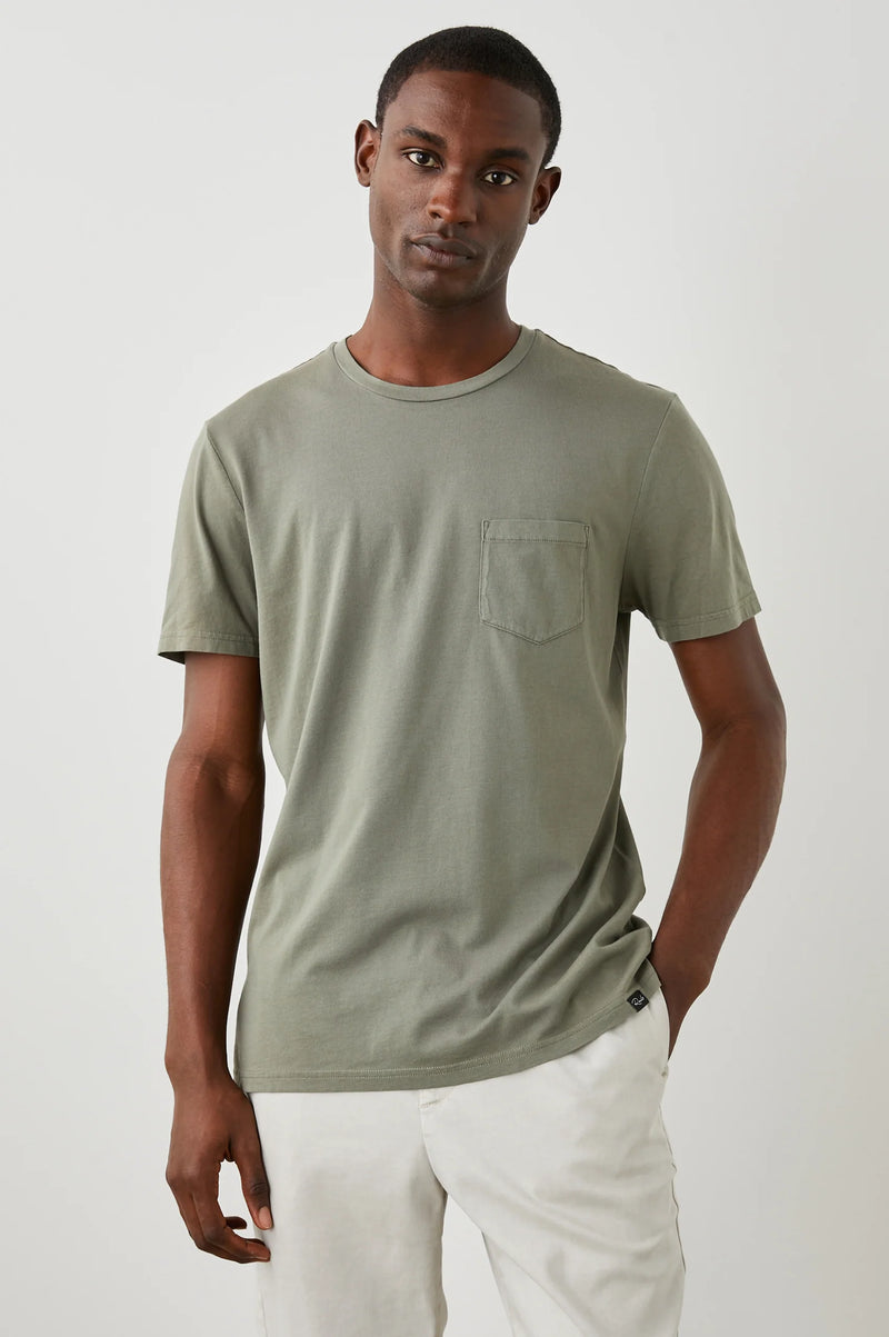 Rails Men's - Johnny T-Shirt, Olive
