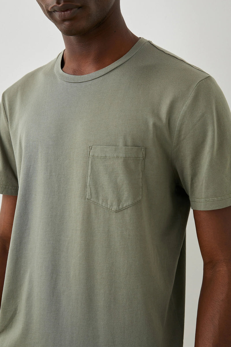 Rails Men's - Johnny T-Shirt, Olive