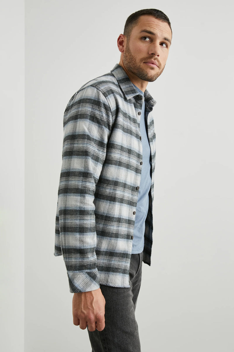 Rails - Forrest Shirt - Charcoal Heather Yucca
