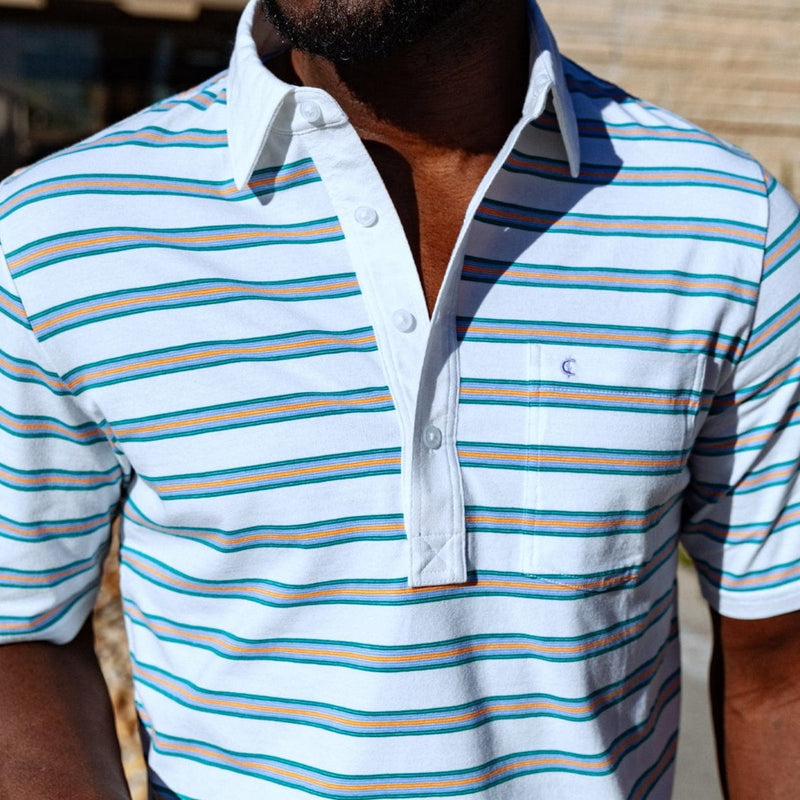 Criquet - Top-Shelf Players Shirt - Bennett Stripe / White