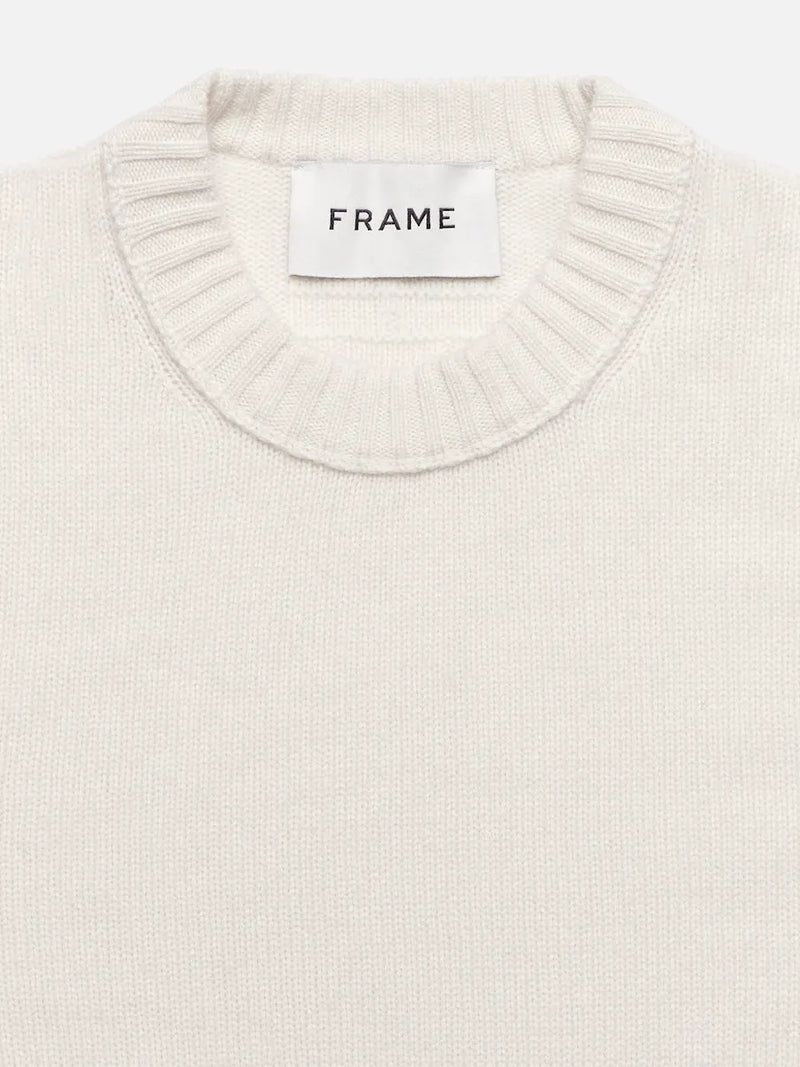 FRAME - Cashmere Crewneck - Cream